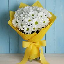 Букет цветов из:  Хризантемы в Удобной Краснодарский край