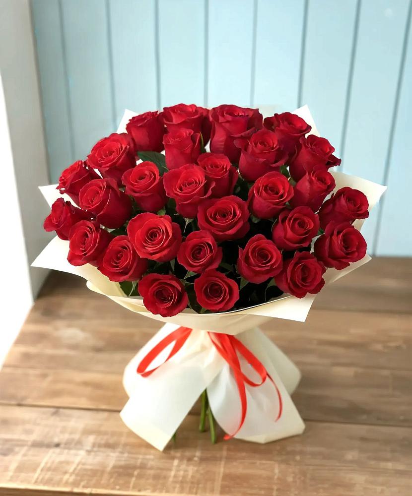 Букет 29 Красных роз в Удобной Краснодарский край