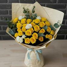 Букет цветов из:  Розы в Удобной Краснодарский край