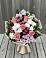 Букет цветов из: Альстромерии, Гвоздики, Розы и Хризантемы в Удобной Краснодарский край