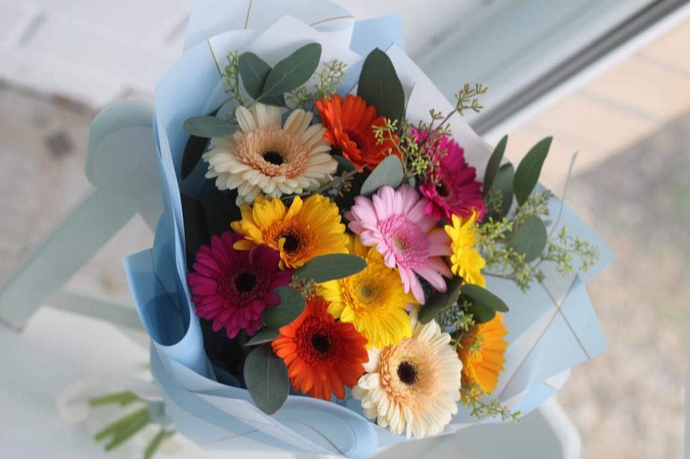 Букет цветов из: Герберы в Удобной Краснодарский край