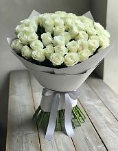 Букет 35 Белых роз #REPLACE_PRED# Удобной Краснодарский край