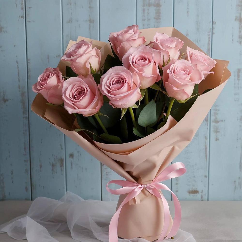 Букет цветов из: Розы в Удобной Краснодарский край