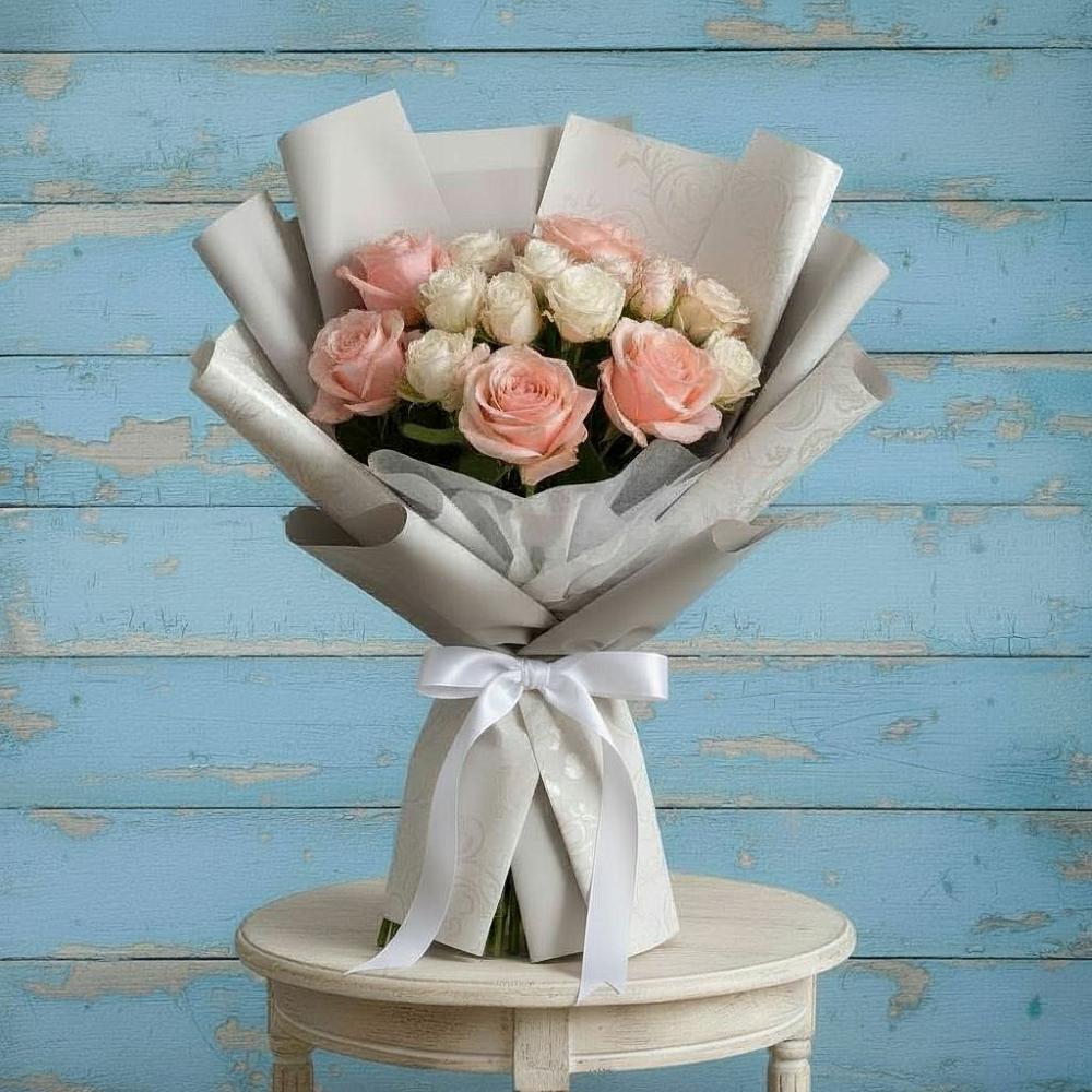 Букет цветов из: Розы в Удобной Краснодарский край
