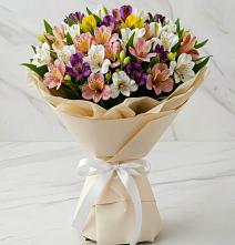 Букет цветов из:  Альстромерии в Удобной Краснодарский край
