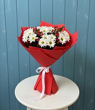 Букет цветов из:  Хризантемы в Удобной Краснодарский край