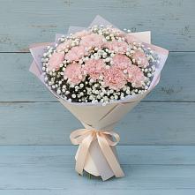 Букет цветов из:  Гвоздики в Удобной Краснодарский край