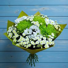 Букет цветов из:  Хризантемы в Удобной Краснодарский край