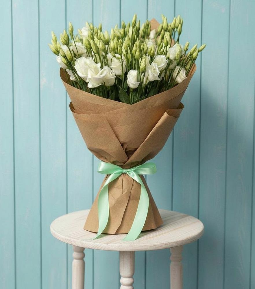 Букет цветов из: Лизиантусы в Удобной Краснодарский край