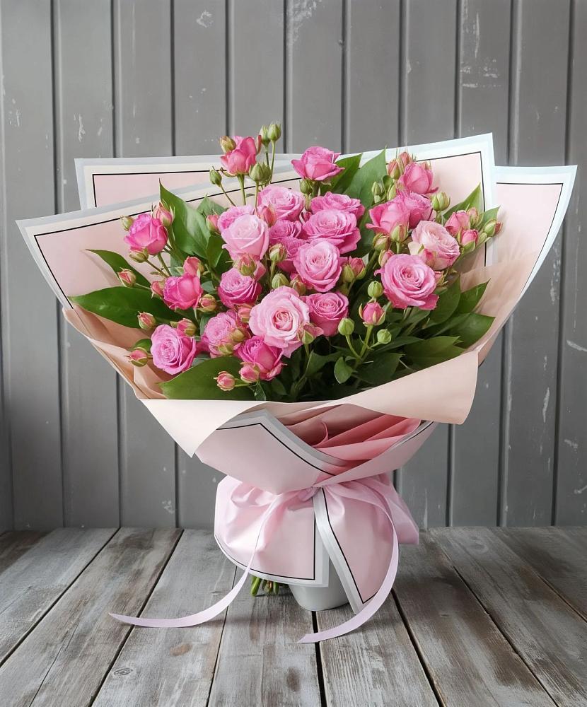 Букет Розовый кустик в Удобной Краснодарский край