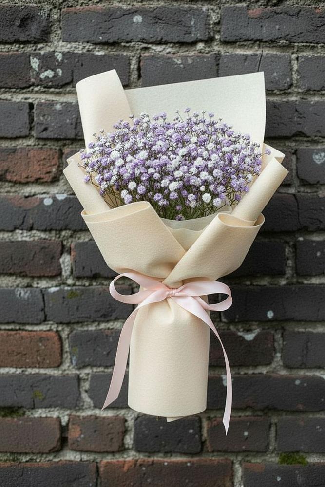 Букет цветов из: Гипсофила в Удобной Краснодарский край