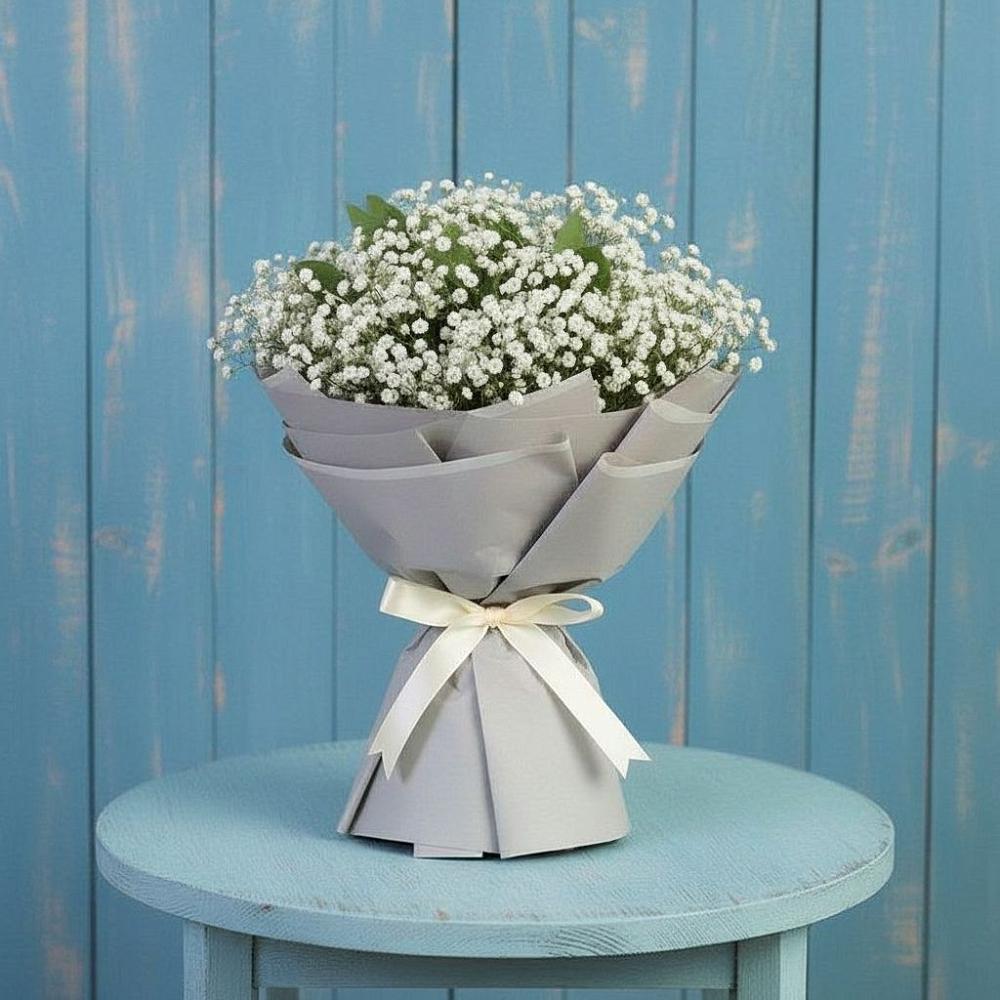 Букет цветов из: Гипсофила в Удобной Краснодарский край