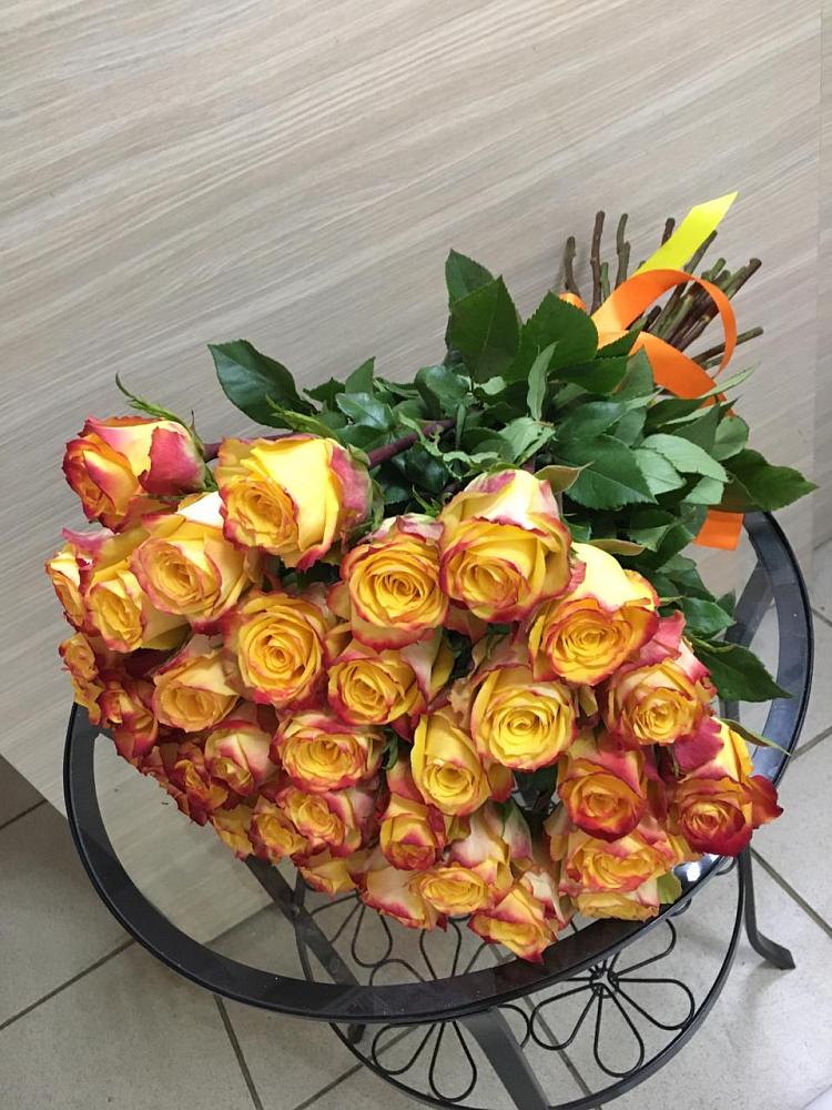 Букет Желтые розы в Удобной Краснодарский край