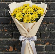 Букет цветов из:  Хризантемы в Удобной Краснодарский край