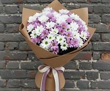 Букет цветов из:  Хризантемы в Удобной Краснодарский край