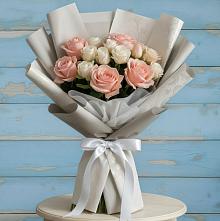 Букет цветов из:  Розы #REPLACE_PRED# Удобной Краснодарский край