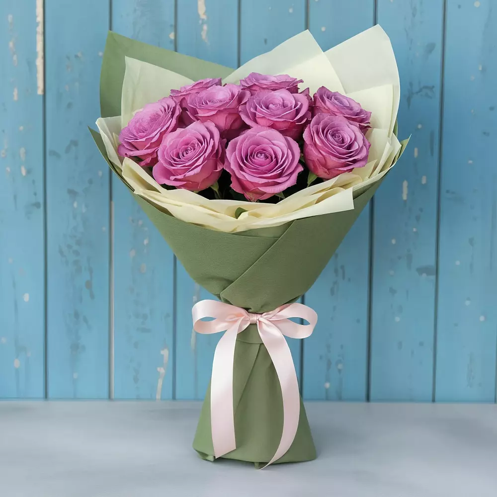 Букет Розы Фёрст Леди в Удобной Краснодарский край