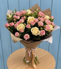 Букет цветов из:  Розы в Удобной Краснодарский край