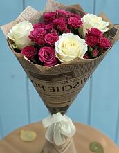 Букет цветов из:  Розы в Удобной Краснодарский край