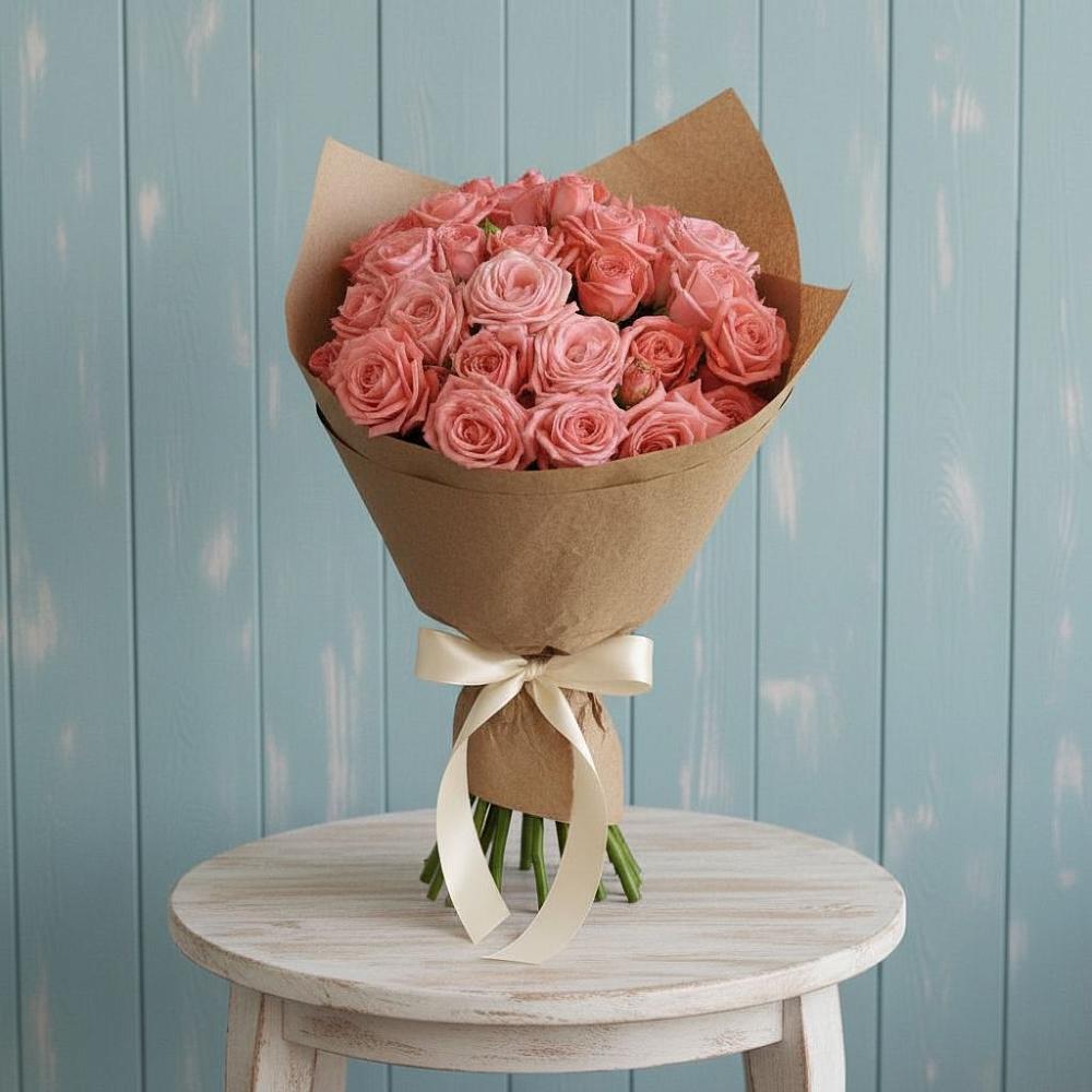 Букет цветов из: Розы в Удобной Краснодарский край