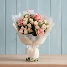 Букет цветов из:  Розы в Удобной Краснодарский край