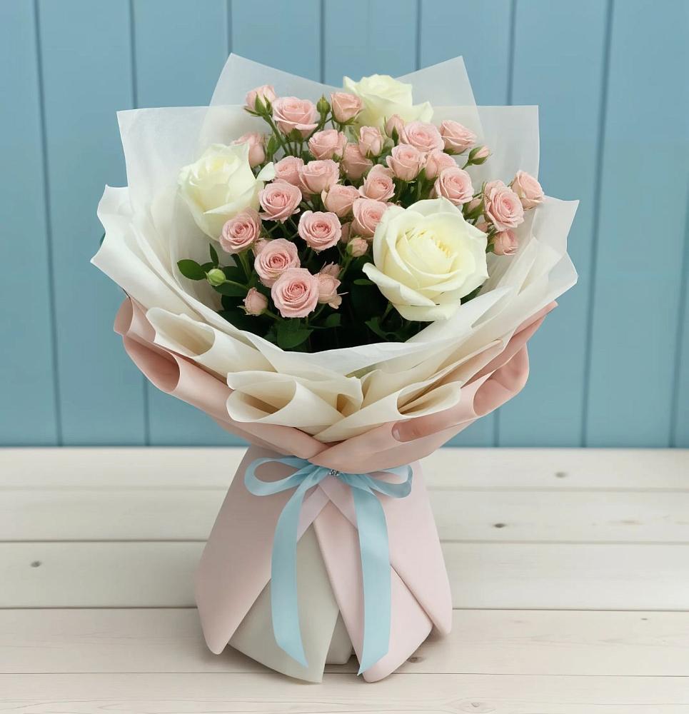 Букет цветов из: Розы в Удобной Краснодарский край