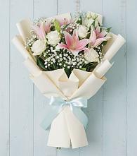 Букет цветов из:  Лилии в Удобной Краснодарский край