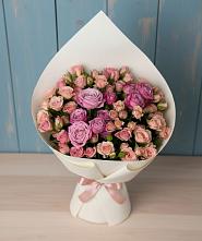 Букет цветов из:  Розы в Удобной Краснодарский край