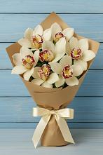 Букет цветов из:  Орхидеи и Розы в Удобной Краснодарский край